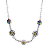 COWBREAD Sun Flower Necklace for Women Bohemia Choker Necklace Short Jewelry Women's Neck Chain