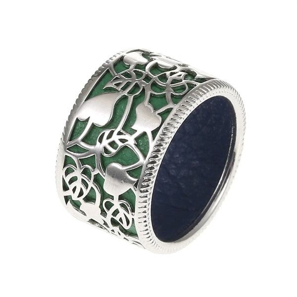 100% 925 Sterling Silver Rings For Women Hollow Flower Design Vintage Classic Silver Jewelry Roun Ring For Lover Best Gift