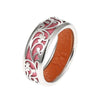 100% Genuine 925 Sterling Silver Rattan Hollowing Craft Finger Ring Agate Unfading Exquisite Flower Authentic S925 Rings