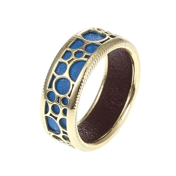 Genuine 925 Sterling Silver Ring Wave Point Dot Vintage Rounded Fine Rings Wedding Bands Femme Bijouterie Chic Finger Ring