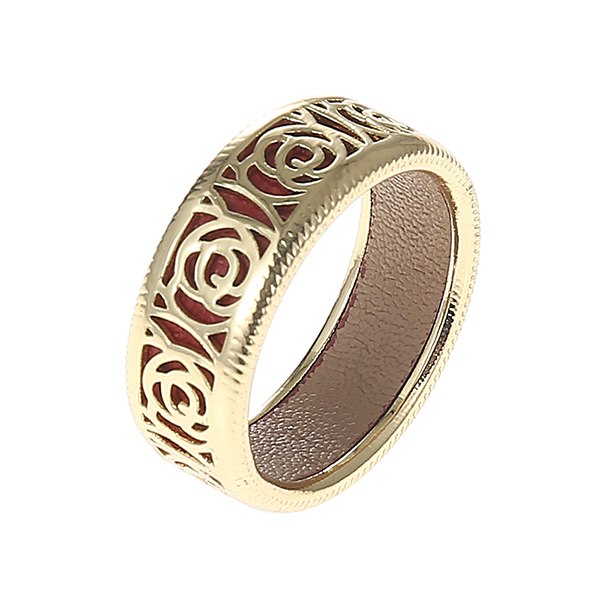 Rose Flower Silver Ring Interchange Hollow Wedding Finger Rings Women Jewelry 925 Real Pure Vintage Leather Rings