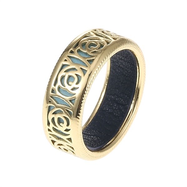 Rose Flower Silver Ring Interchange Hollow Wedding Finger Rings Women Jewelry 925 Real Pure Vintage Leather Rings