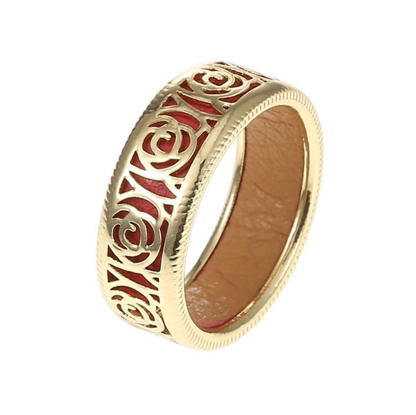 Rose Flower Silver Ring Interchange Hollow Wedding Finger Rings Women Jewelry 925 Real Pure Vintage Leather Rings