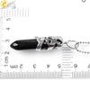 CSJA Dragon Necklace Quartz Necklaces Natural Crystal Stone Hexagonal Prism Ethnic Pendant Hanging Jewelry for Women Men E853