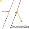 CSJA Infinity 8 Stainless Steel Necklaces for Women Gold Color Link Chain Jewelry Necklace Collier Femme 2021 Chaine Collar S682