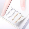 CUTE Letter Woman‘s Earrings Gold Silver Color Star Drop Hanging Earrings 2022 Trend Jewelry Accessories 11.11 Gifts