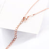 CZ Plant Pendant Necklace Women Gold/Silvery/Rose Gold pineapple Snake Chain Ladies Pendant Necklace Crystal Jewelry