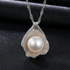 Top Quality Trendy Pearl Jewelry,Shell Pearl Necklace Pendant, 925 sterling silver jewelry ,fashion necklaces for women