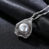 Top Quality Trendy Pearl Jewelry,Shell Pearl Necklace Pendant, 925 sterling silver jewelry ,fashion necklaces for women