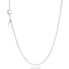 Cadena con cierre de langosta para pulsera Pandora, collar de eslabones de oro rosa clásico Original para pulsera de cuentas de plata 925, joyería DIY