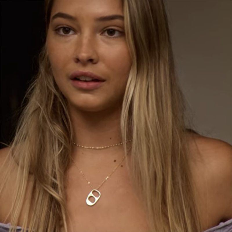 Can soda tap necklace Sarah Cameron Outer Banks necklace for women unique unusual funny jewelry  items