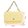 Candy Color Graceful Women's Bag 2022 Chain Single Shoulder Slant Ring Bag Simple Metal Decoration Small Square