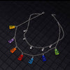 Candy Color Gummy Mini Bear Necklace for Women Christmas Gifts  Collare Star Pendants Necklaces Jewelry Femme Bijoux