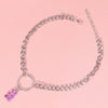 Candy Color Gummy Mini Bear Necklace for Women Christmas Gifts  Collare Star Pendants Necklaces Jewelry Femme Bijoux