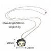 Cartoon Betty Boop Necklace Choker Enamel Metal Figure Pendant Girl Charm Bead Chain Necklaces For Women Jewelry