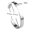Casual Bangles Jewelry Stainless Steel 6mm 8mm Men Jewelry Cuff Couple Black Gold Siler Open Bracelet 3 Colors