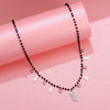 Cat Crystal Pendent Neckalce Multi Charms Beaded Chain Stainless Steel Chokers Necklaces for Women Trend Jewelry Gift 2022