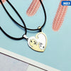 Cat Yin Yang Necklace Cat Cat puzzle necklace couple necklace Matching Necklace for Couples Friendship Necklace  couple jewelry
