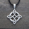 Celtic Knot Necklace Irish Celtic Round Pendant Necklace Sanlan Jewelry Birthday Gift