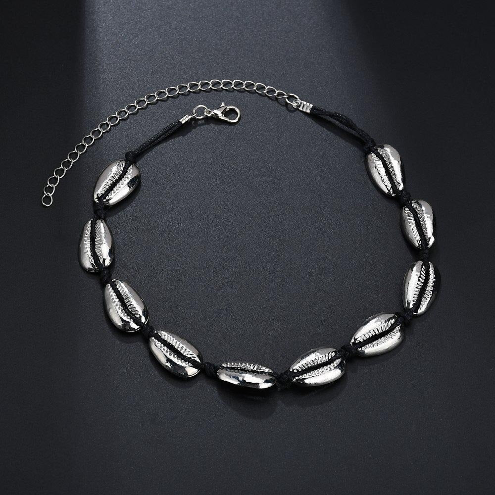 Chadestinty Bohemian Chokers Necklaces Gold Silver Color Choker Necklace Boho Beach Women Jewelry chocker collares