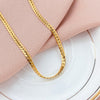 Chain Necklace 316 Stainless Steel for Women Metal Texture Flat Collar Waterproof Necklace Girlfriend Gift  items