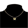 Chain Pendant Butterfly Necklace for Women Portrait Chunky Chokers Necklaces Jewelry Gift  Drop shipping