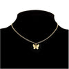 Chain Pendant Butterfly Necklace for Women Portrait Chunky Chokers Necklaces Jewelry Gift  Drop shipping