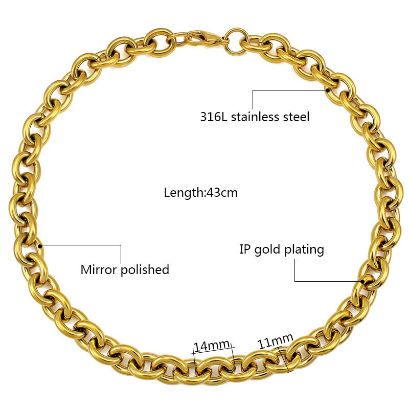 Chains Links For Jewelry Necklace Making DIY Accessories Link Collar Chain Sweater Accessories Making Supplies