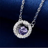 Charm Jewelry 100% Sterling Silver Necklace Original Smart Series Move StonesPendant Necklace Jewelry For Women