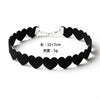 Charm Woman Black Velvet Lint Heart Chokers Necklace Elegant female Collar Party Jewelry Neck accessories