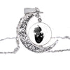 Charm XXXTentacion Rapper Glass Dome Pendant Necklace Hip Hop Hollow Moon Atr Photo Necklace For Women Men Gift Jewelry