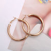 Charms 5cm diameter hoop Earrings 925 Sterling Silver for Woman Fine party 18K gold earrings Jewelry Christmas gifts
