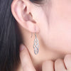 Charms Pretty 925 Sterling Silver Exquisite drop Earrings for Women Fine party wedding Jewelry Valentine's Day Gifts