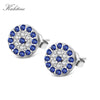 Charms Pure 925 Sterling Silver CZ Crystal Lucky Turkey Tiny Stud Earring Yellow Rose Gold Color Women Jewelry KLTE008