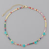 Charms Rainbow Enamel Heart Necklaces for Women Crystal Gold Micro Pave Chokers Necklaces CZ Cubic Zirconia Women Jewelry Gift