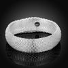 Charms fine Vintage Round bangle 925 sterling Silver Bracelets for Women gifts wedding accessories Party Jewelry