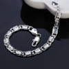 Charms streetwear creativity vintage chain 925 sterling silver Bracelet for woman fine jewelry Wedding party gifts