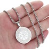 Chi Rho And Constantine Cross Amulets Men Necklace Religious Jewelry Hebrew Greek Crosses Jesus Stainless Steel Necklace Gift