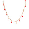 Chic Multicolor Opal Stone Choker Necklaces Gold Color Chain Crystal Necklace for Women Jewelry Short Chockers Collar