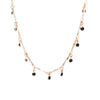 Chic Multicolor Opal Stone Choker Necklaces Gold Color Chain Crystal Necklace for Women Jewelry Short Chockers Collar