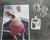 Chihuahua Art Necklace, Your Pet Pendant,  Dog silhouette Memory Jewelry Keepsake Memorial Gift