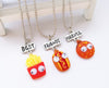 Children Friends Forever Cute Hamburgers Dogs Food Pendant BFF 3 Necklace Friendship Jewelry Gifts For Kids 3PCS/Set