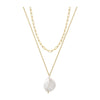 Choker Irregular Pearl Clavicular Chain Simple Design Delicate Layered Necklace Classic And Versatile Style