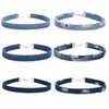Choker Necklace Blue Distressed Frayed Denim Jeans Gothic Choker Necklace rope chain for Women jewelry gift