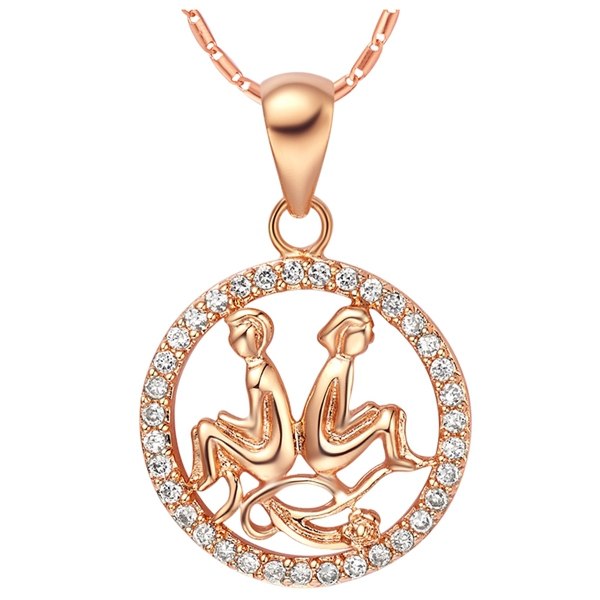 Choker Necklace Costume Jewelry Constellation Fashion Prata Sagittarius Taurus Gemini Cancer Leo Virgo Libra Scorpio N1047