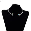 Choker Necklace Vintage Collar Bohemian Necklace Deco Stones Boho Tribal Jewelry