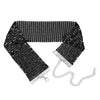 Choker Necklace Women Chain Glittery Shiny Smooth Adjustable Wide Mesh Flat Chain Metal Chocker Collar Alloy Necklace Fashion