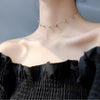 Choker Silver Pendants Necklaces 925 Sterling Silver Pendants Necklaces with Cubic Zirconia