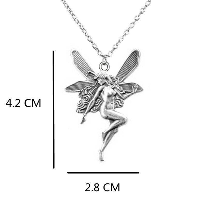 Christ Baroque Cross Pendant necklace Vintage Bohemian 1980 Gothic Necklace