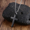 Christian Cross Pendant Necklace Men's Necklace Metal Religious Amulet Pendant Accessory Party Jewelry